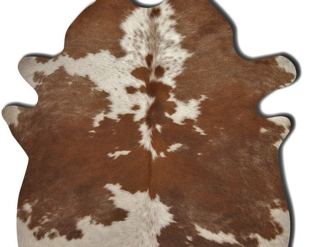 6' X 7' Black And White Cowhide Animal Print Area Rug