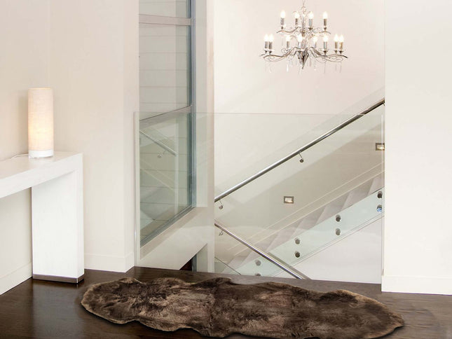 Pink Animal Print Area Rug