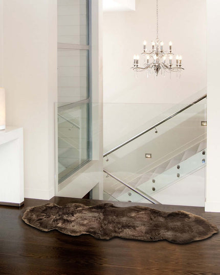 Pink Animal Print Area Rug