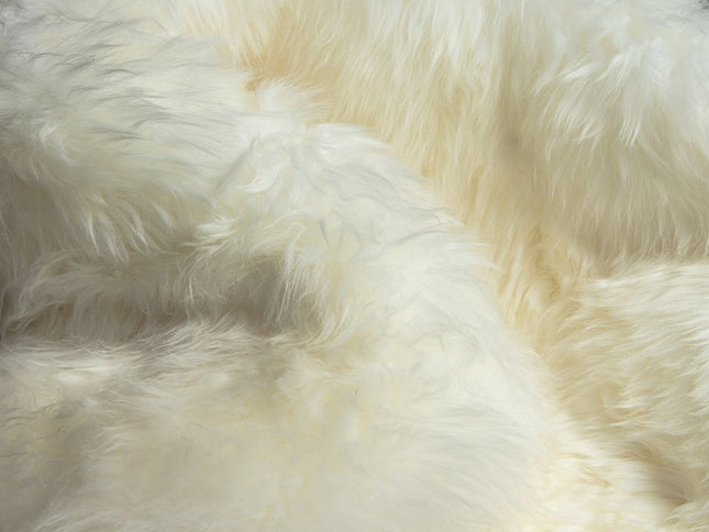 6' X 8' Natural New Zealand Sheepskin Area Rug