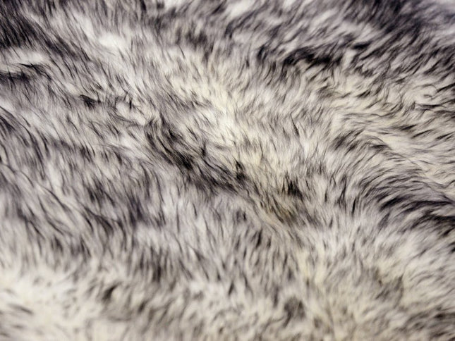 Gradient Grey Animal Print Area Rug