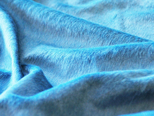 6' X 7' Red Cowhide Area Rug