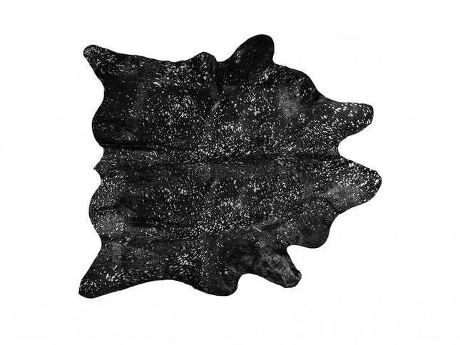 6' X 7' Natural Cowhide Cowhide Print Area Rug