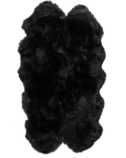 Black Animal Print Area Rug
