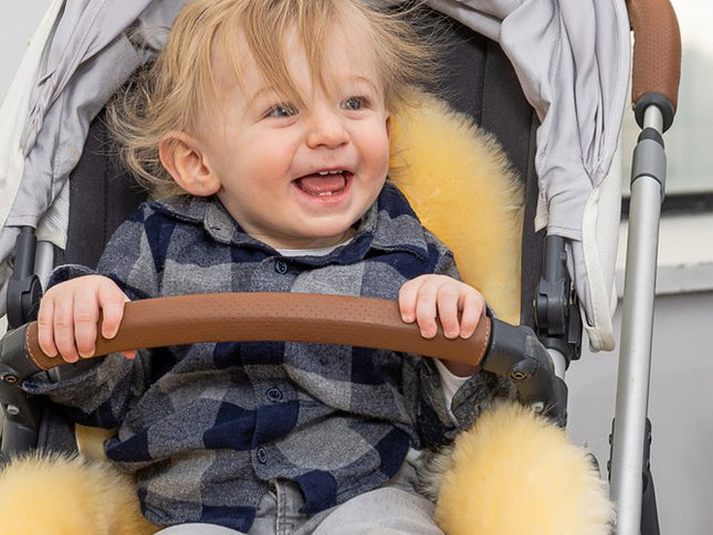 2' X 3' Cream Genuine Sheepskin Animal Print Shag Area Rug