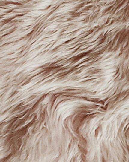 4' X 6' Gray Genuine Sheepskin Handmade Area Rug