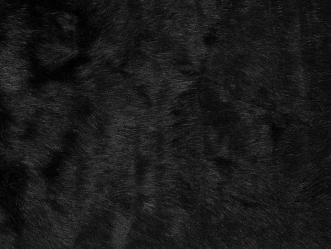 3' X 5' Black Shag Area Rug