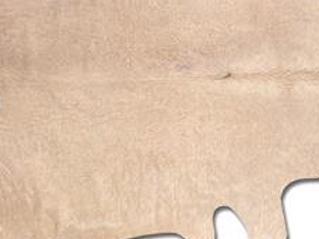 5' X 7' Black And Gold Cowhide Cowhide Print Area Rug