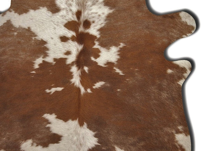 5' X 7' Black And White Cowhide Area Rug