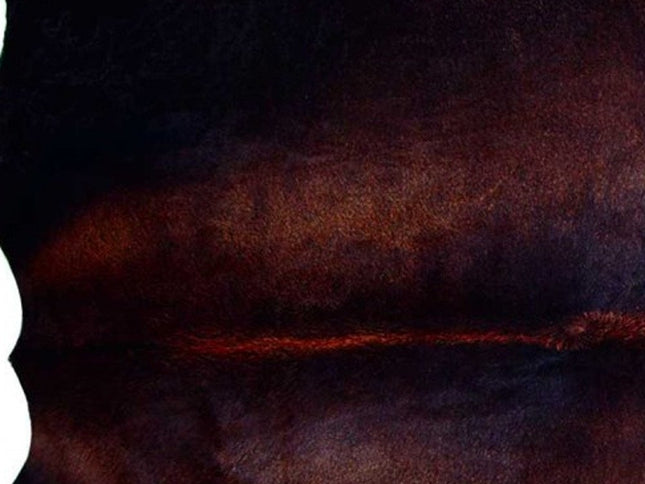 5' X 7' Black And White Cowhide Area Rug