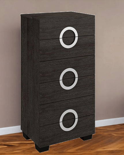 48" Refined Grey High Gloss Chest