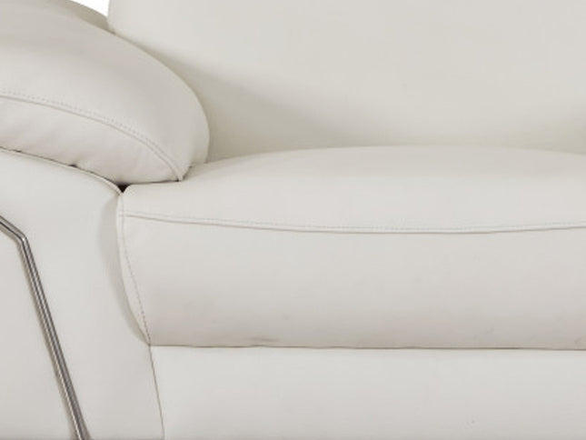 51" Gray Chair and a Half