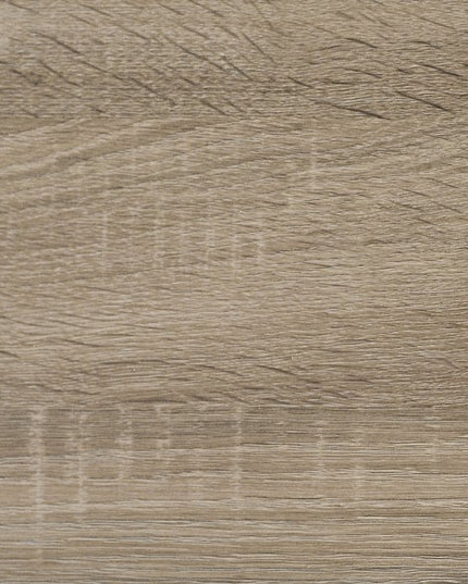 24" Deep Taupe Wood End Table With Shelf