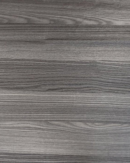 24" Dark Gray Wood End Table With Six Open Shelves