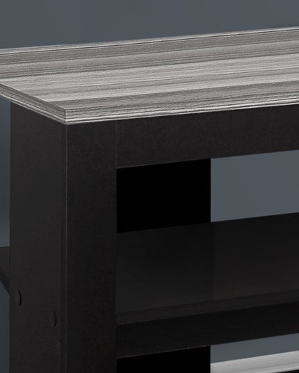 42" Brown Open Shelving TV Stand