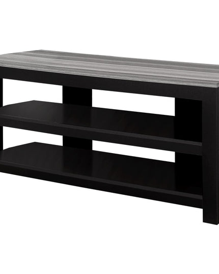 42" Brown Open Shelving TV Stand