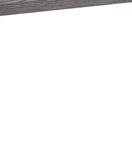 42" Gray Open Shelving TV Stand