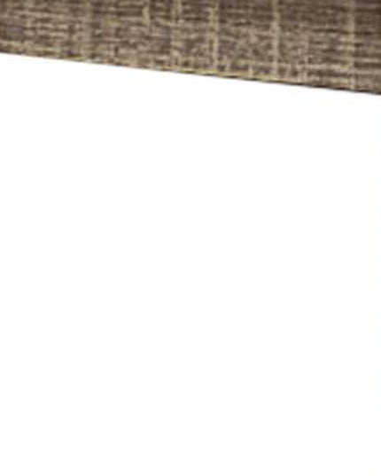 22" Deep Taupe End Table With Shelf