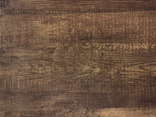 43" Brown And Black Cross Leg Console Table