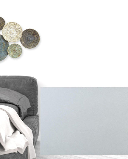 24" Gray Two Drawers Nightstand