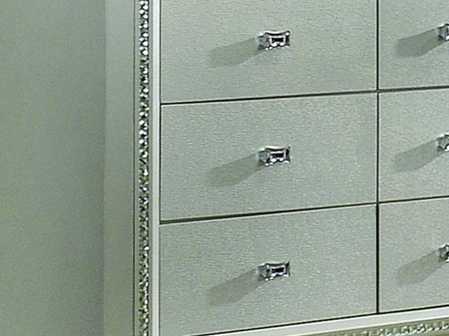 18" Champagne Five Drawer Standard Chest