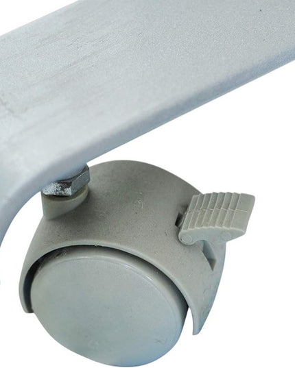 71" Gray Iron Folding Three Panel Screen Room Divider