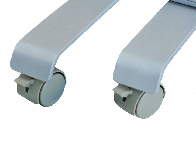 71" White Iron Folding Three Panel Screen Room Divider