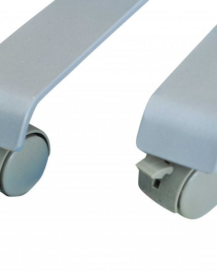 71" White Iron Folding Three Panel Screen Room Divider