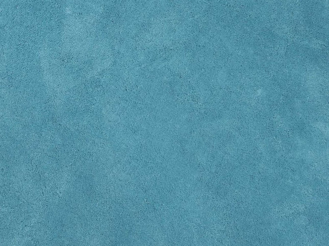 5' X 7' Blue Shag Hand Woven Area Rug