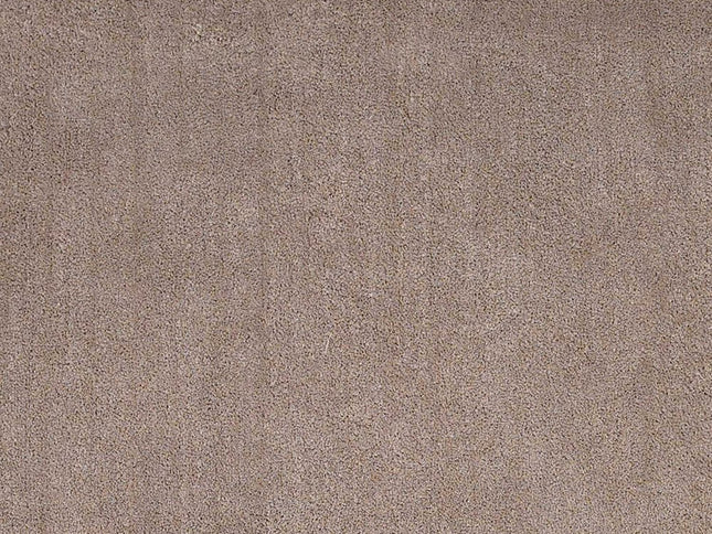 5' X 7' Beige Shag Hand Woven Area Rug