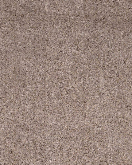 5' X 7' Beige Shag Hand Woven Area Rug
