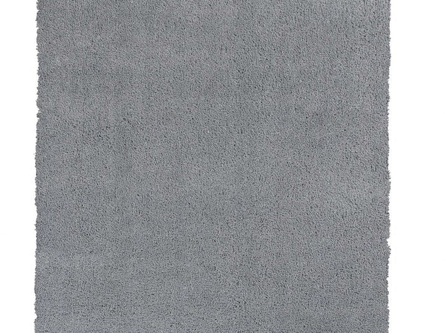 8' Gray Hand Woven Round Rug