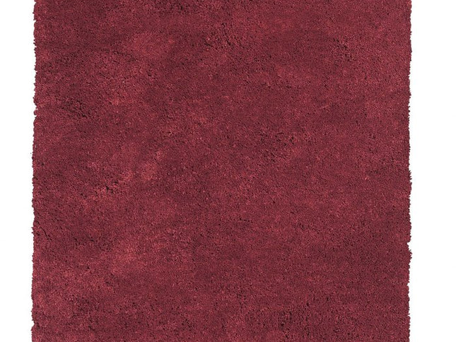 9' X 13' Polyester Red Area Rug