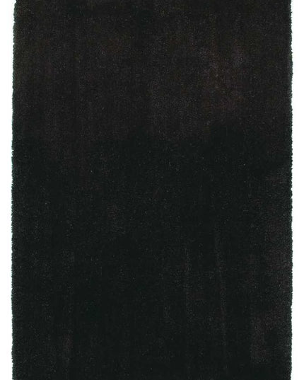 8' X 10' Espresso Shag Hand Woven Area Rug