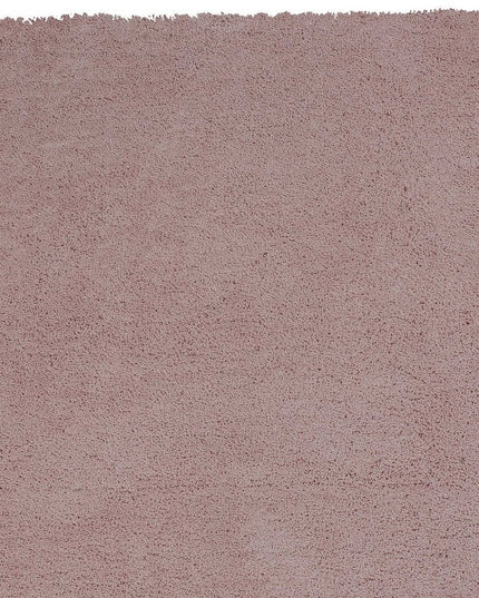 8' Pink Hand Woven Round Rug