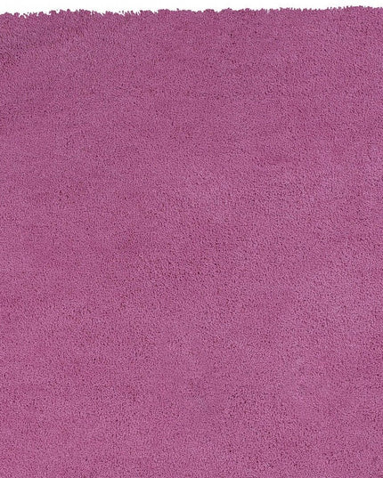 8' Hot Pink Hand Woven Round Rug