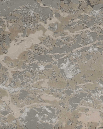 8' X 11' Sand Abstract Area Rug