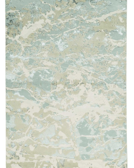 8' X 11' Sand Abstract Area Rug
