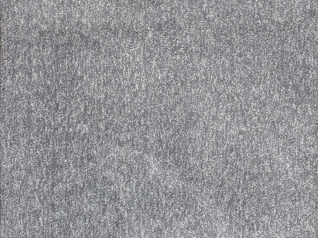 8' X 11' Gray Shag Hand Woven Area Rug