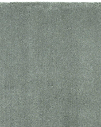 6' Slate Blue Hand Woven Round Rug