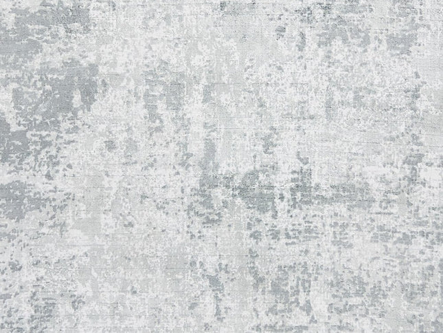 9' X 13' Dark Gray And Light Gray Abstract Hand Loomed Area Rug