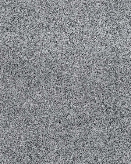 8' Gray Hand Woven Round Rug