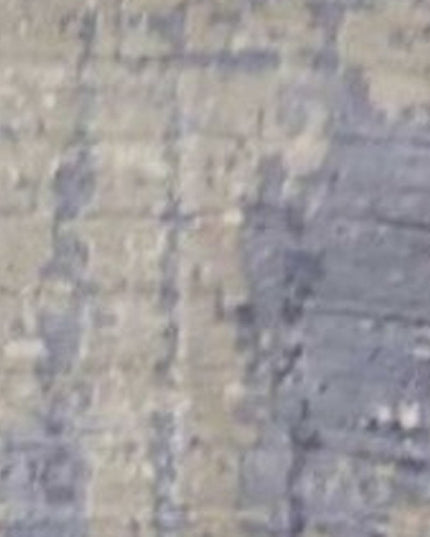 5' X 7' Gray And Ivory Abstract Hand Loomed Area Rug