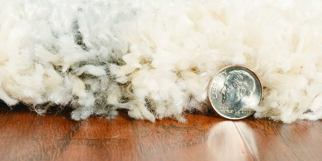 5' X 8' Ivory And Gray Geometric Area Rug