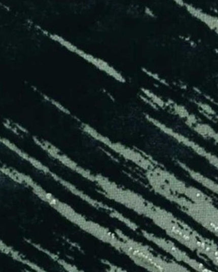 8' X 11' Silver And Gray Abstract Area Rug