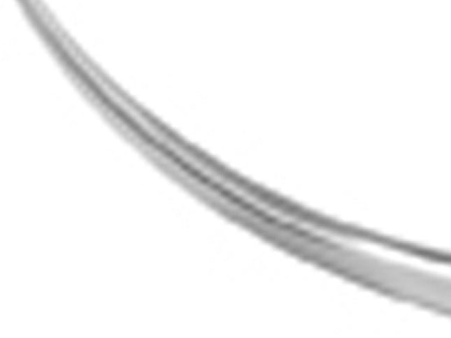 47" Silver Buffed Aluminum Long Horn Wall Sculpture