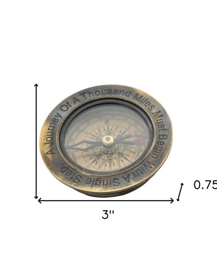 Set Of 2 100 Year Calendar And Compass Quote