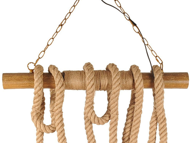 5" X 30" X 50" 6 Bulbs Medusa  Pendant Lamp