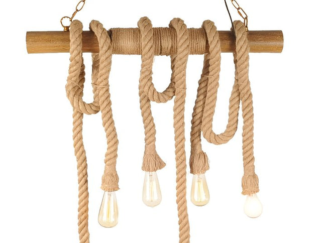 5" X 30" X 50" 6 Bulbs Medusa  Pendant Lamp