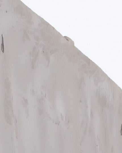 29" X 5" Gray Resin Wall Decor